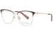 Longchamp LO2142 Eyeglasses Women's Full Rim Pilot Optical Frame