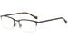 Lucky Brand Men's Eyeglasses D309 D/309 Half Rim Optical Frame