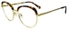 Lucky Brand VLBD129 Eyeglasses Women's Full Rim Round Shape