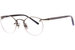 Matsuda M3107 Eyeglasses Men's Semi Rim Round Optical Frame