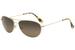 Maui Jim Women's Baby Beach MJ245 MJ/245 Titanium Polarized Pilot Sunglasses