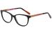 Missoni Women's Eyeglasses MI350V MI/350/V Full Rim Optical Frame