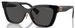 Miu Miu MU 02ZS Sunglasses Women's Square Shape