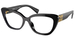 Miu Miu MU-05VV Eyeglasses Women's Full Rim Cat Eye