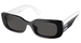 Miu Miu MU-08YS Sunglasses Women's Rectangle Shape