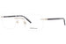 Mont Blanc MB0222O Eyeglasses Men's Rimless Rectangle Shape