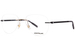 Mont Blanc MB0283O Eyeglasses Men's Rimless Pilot