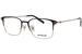 Mont Blanc MB0314O Eyeglasses Men's Full Rim Rectangle Shape