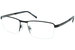 Morel Lightec 30171L Men's Eyeglasses Half Rim Rectangular Optical Frame