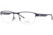 Morel Lightec 30241L Eyeglasses Frame Men's Semi Rim Rectangular