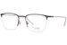 Morel Lightec 30248L Eyeglasses Frame Men's Semi Rim Square