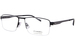 Morel Lightec 30296S Eyeglasses Men's Semi Rim Rectangle Shape