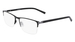 Nautica N7314 Eyeglasses Men's Semi Rim Rectangle Shape