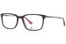 New Balance NB533 Eyeglasses Men's Black Full Rim Rectangle Shape