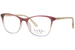 Nicole Miller Dominica Eyeglasses Women's Full Rim Square Shape