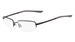 Nike 4292 Eyeglasses Men's Semi Rim Rectangle Shape