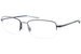 Nike 4306 Eyeglasses Semi Rim Rectangle Shape