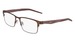 Nike 8154 Eyeglasses Men's Full Rim Rectangle Shape