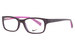 Nike Kids Youth Eyeglasses 5513 Full Rim Rectangle Shape - Concord/Fuchsia/Purple Logo - 515