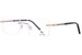 Omas Design Odino Eyeglasses Men's Rimless Rectangle Shape