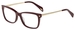 Police VPLA87 Eyeglasses Women's Full Rim Square Shape