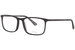 Police VPLB75 Eyeglasses Men's Full Rim Rectangular Optical Frame