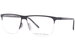 Porsche Design P8324 Eyeglasses Frame Men's Semi Rim Square