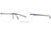 Porsche Design P8362 Eyeglasses Men's Rimless Rectangle Shape