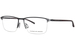 Porsche Design P8371 Eyeglasses Men's Semi Rim Rectangle Shape