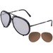 Porsche Design P8613 Pilot Sunglasses w/Extra Lenses