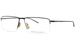 Porsche Design P8736 Eyeglasses Men's Semi Rim Rectangle Shape