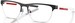 Prada Linea Rossa PS 51QV Eyeglasses Men's Semi Rim