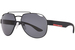 Prada Linea Rossa PS-57US Sunglasses Men's Round Shape