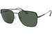 Prada Men's SPR53V SPR/53/V Fashion Pilot Sunglasses