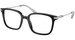 Prada PR-04ZV Eyeglasses Men's Full Rim Pillow Shape