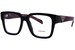 Prada PR 08ZV Eyeglasses Men's Full Rim Square Shape