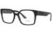 Prada PR 10WV Eyeglasses Women's Full Rim Rectangle Shape