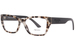 Prada PR-11YV Eyeglasses Women's Full Rim Rectangle Shape