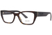 Prada PR-11YV Eyeglasses Women's Full Rim Rectangle Shape