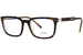 Prada PR 13YV Eyeglasses Men's Full Rim Rectangle Shape