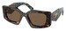 Prada PR 15YS Sunglasses Women's Square Shape