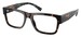 Prada PR 15YV Eyeglasses Men's Full Rim Rectangle Shape