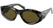 Prada PR 20ZS Sunglasses Women's Oval Shape