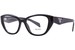 Prada PR 21ZV Eyeglasses Women's Full Rim Cat Eye