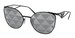 Prada PR 50ZS Sunglasses Women's Cat Eye Shape