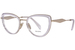 Prada PR 54ZV Eyeglasses Women's Full Rim Cat Eye