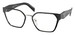 Prada PR-63WV Eyeglasses Women's Full Rim Square Shape