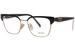 Prada PR-65YV Eyeglasses Women's Full Rim Square Shape