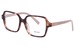 Prada PR A02V Eyeglasses Women's Full Rim Square Shape