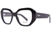 Prada PR A07V Eyeglasses Women's Full Rim Square Shape